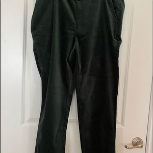 JJill velour pants